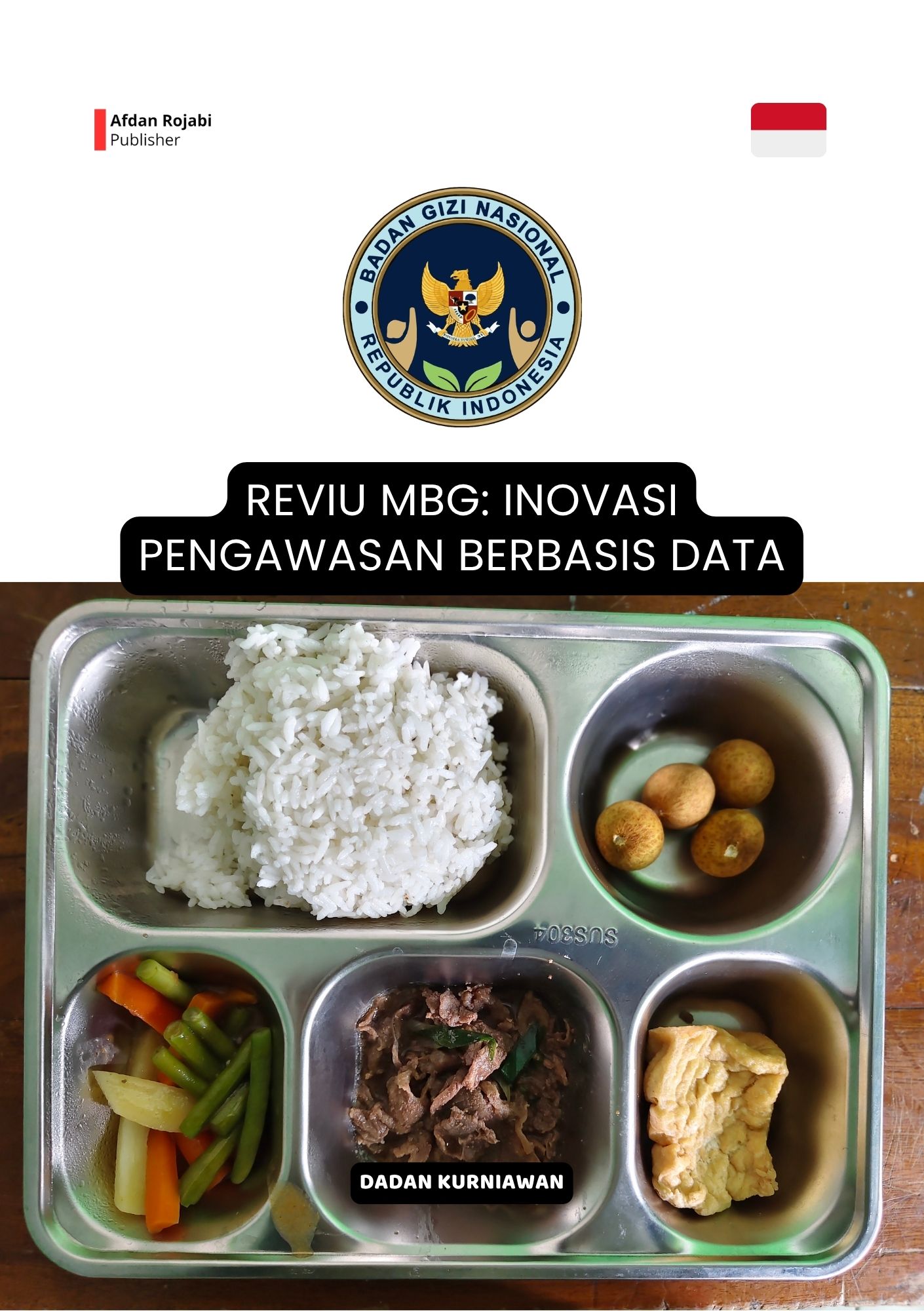 Cover buku Reviu MBG: Inovasi Pengawasan Berbasis Data