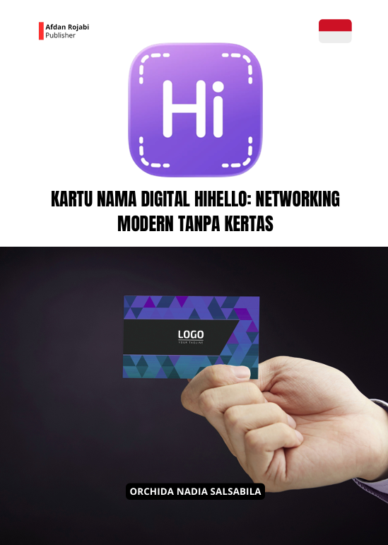 Cover buku KARTU NAMA DIGITAL HIHELLO:  NETWORKING MODERN TANPA KERTAS