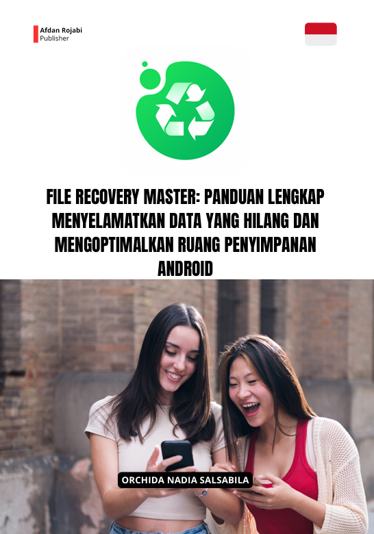 Cover buku FILE RECOVERY MASTER: PANDUAN  LENGKAP MENYELAMATKAN DATA YANG  HILANG DAN MENGOPTIMALKAN RUANG  PENYIMPANAN ANDROID 