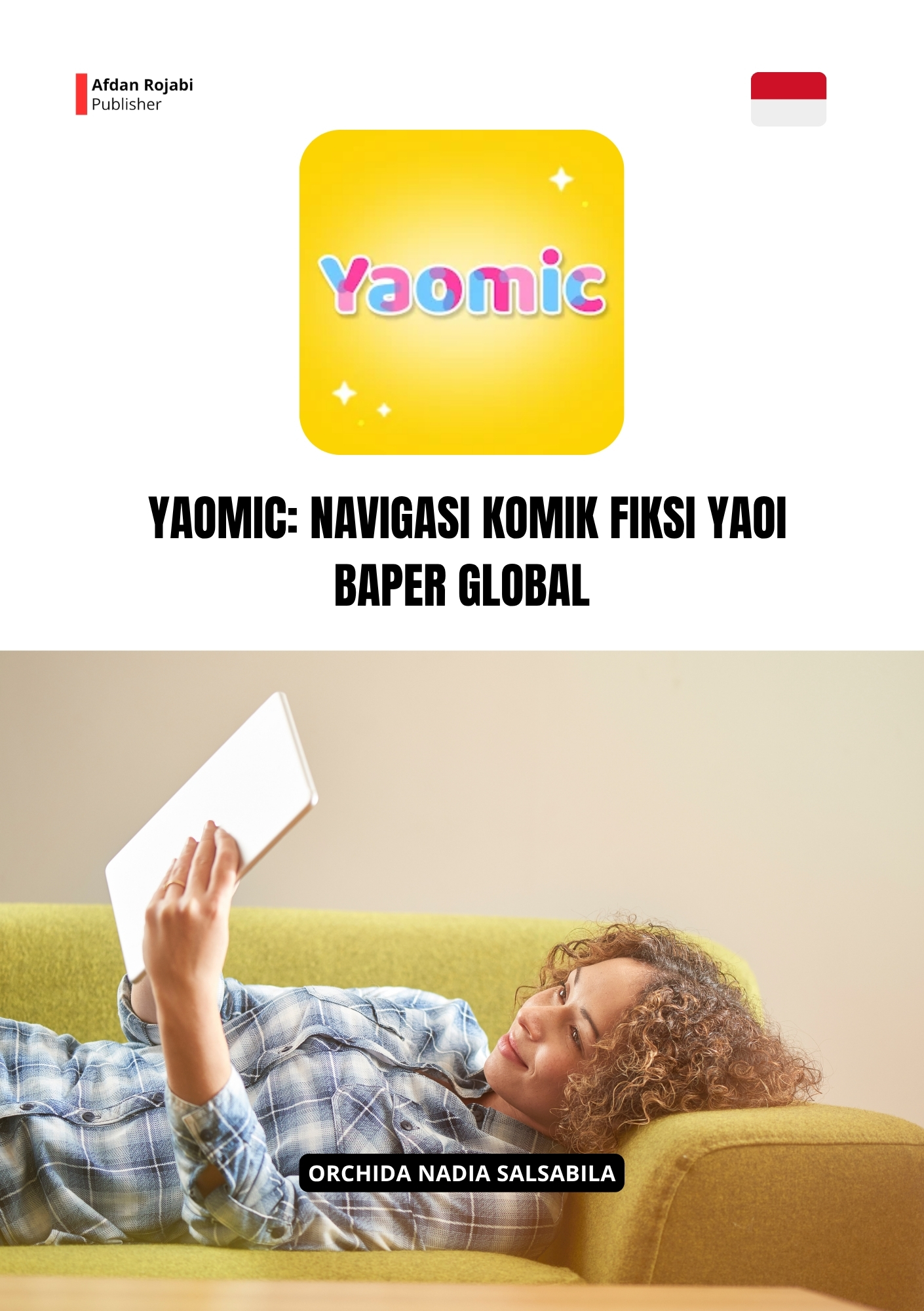 Cover buku Yaomic: Navigasi Komik Fiksi Yaoi Baper Global