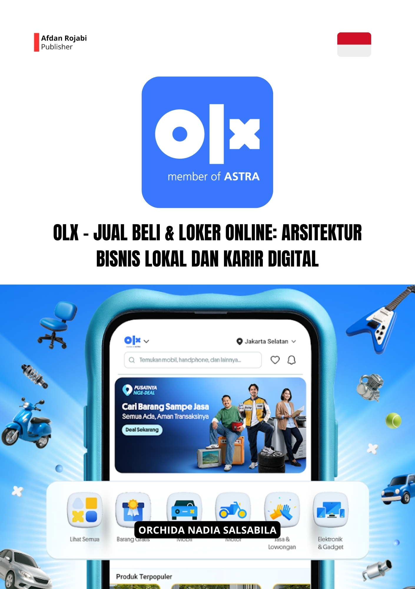 Cover buku OLX – Jual Beli & LoKer Online: Arsitektur Bisnis Lokal Dan Karir Digital