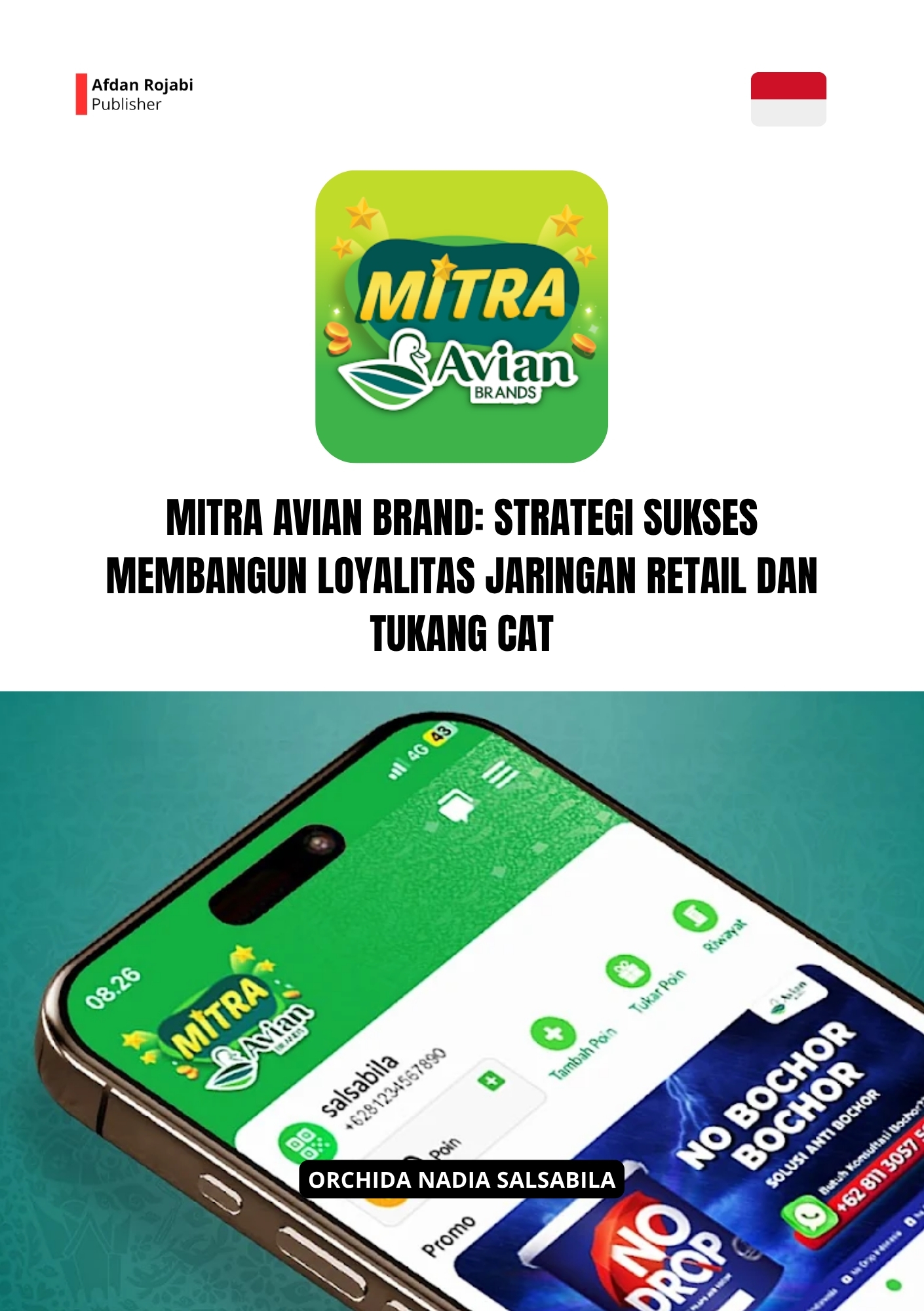Cover buku Mitra Avian Brand: Strategi Sukses Membangun Loyalitas Jaringan Retail dan Tukang Cat 